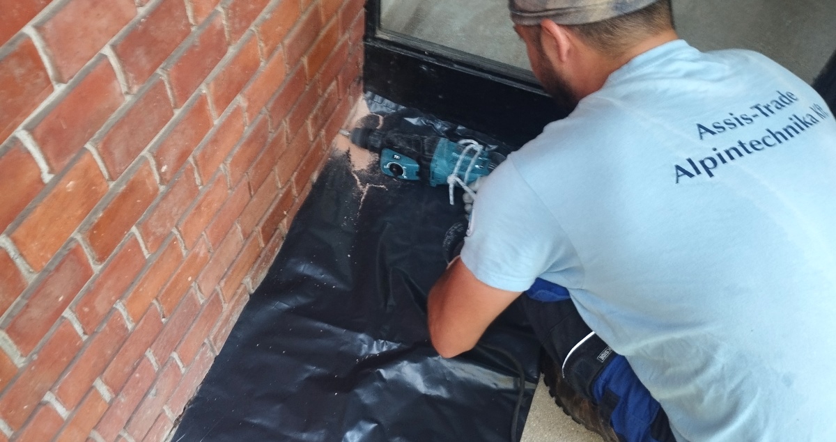 Nagybányai úti társasházak injektálása